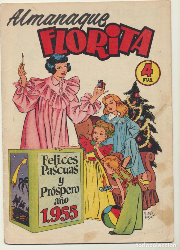 Tebeos: Florita. Almanaque 1955. Cliper - Foto 1
