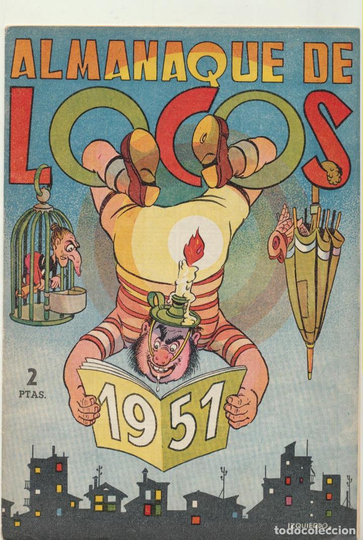 Tebeos: Almanaque de Locos 1951. Valenciana - Foto 1