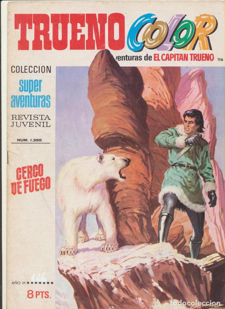 Comics: Trueno Color 1&ordf; n&ordm; 116. Bruguera 1971