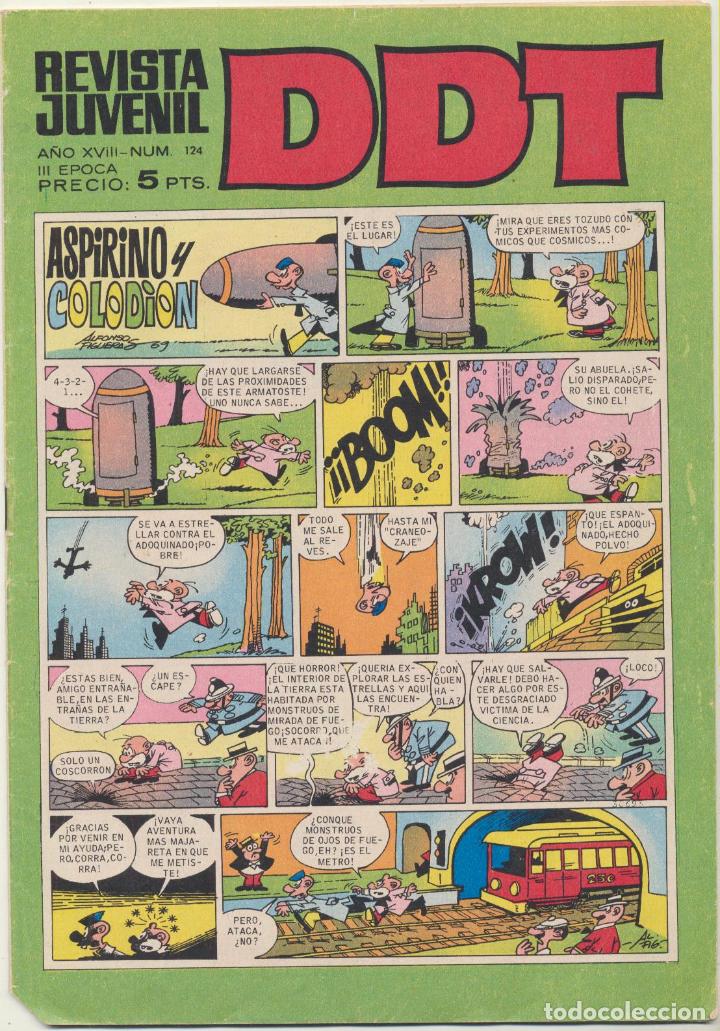 Tebeos: DDT n&ordm; 124. Bruguera