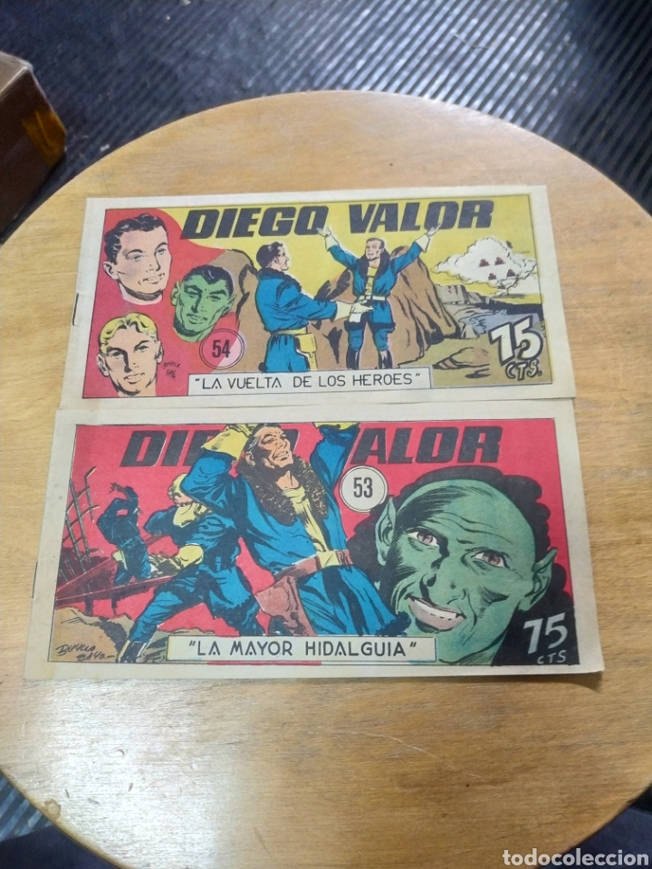 Tebeos: Diego Valor Lote de 2N&deg; 53-54 (Edicolor) - Foto 1