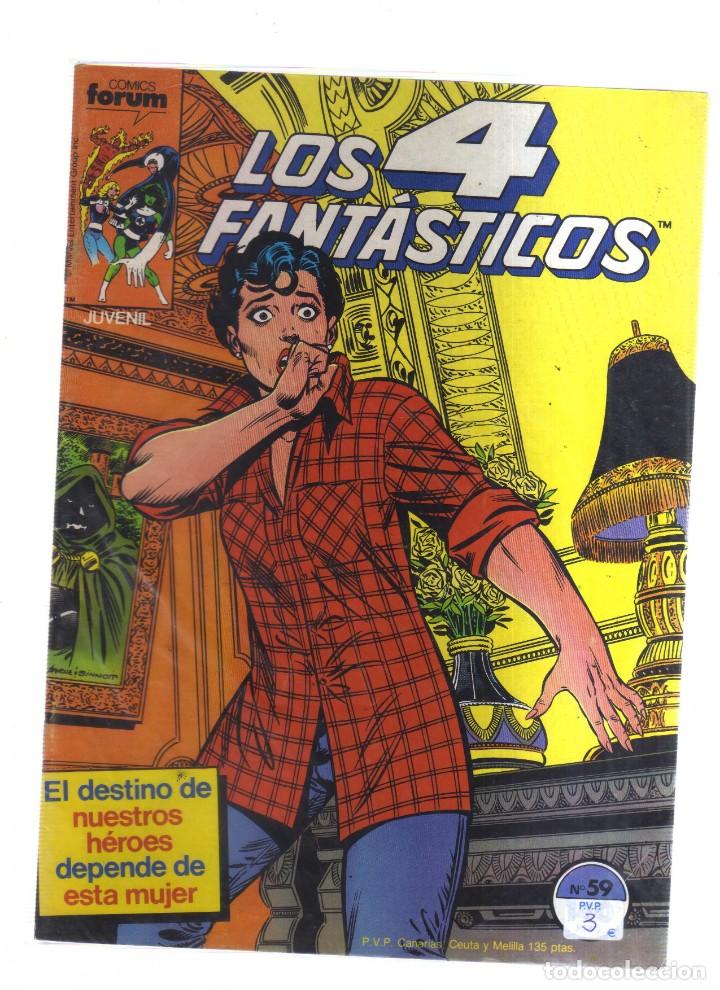 Tebeos: LOS 4 FANTASTICOS FORUM N,59 - Foto 1