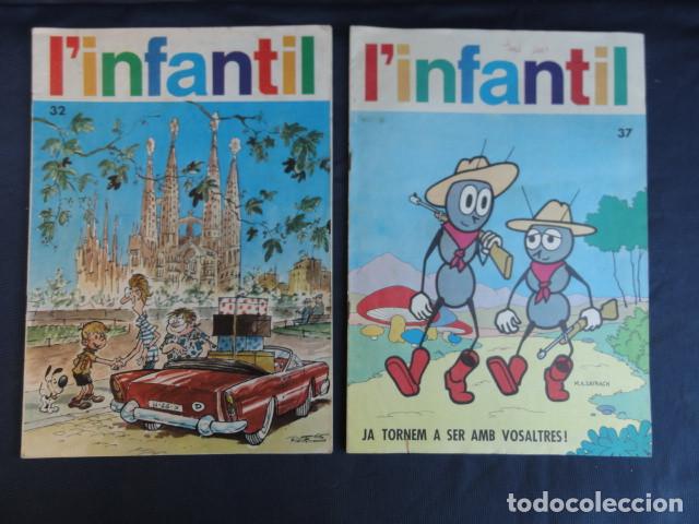 Tebeos: LOTE 2 REVISTAS - L' INFANTIL -. N&ordm; 32 Y N&ordm; 37.