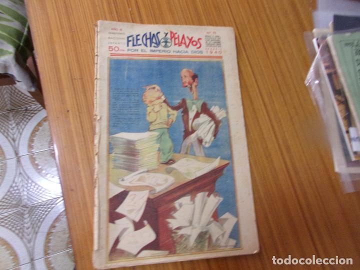 Tebeos: FLECHAS Y PELAYOS N&ordm; 73 EDITA FEE Y JONS - Foto 1