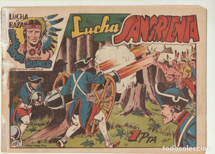 Tebeos: Lucha de Raza n&ordm; 10. Marco 1952 - Foto 1
