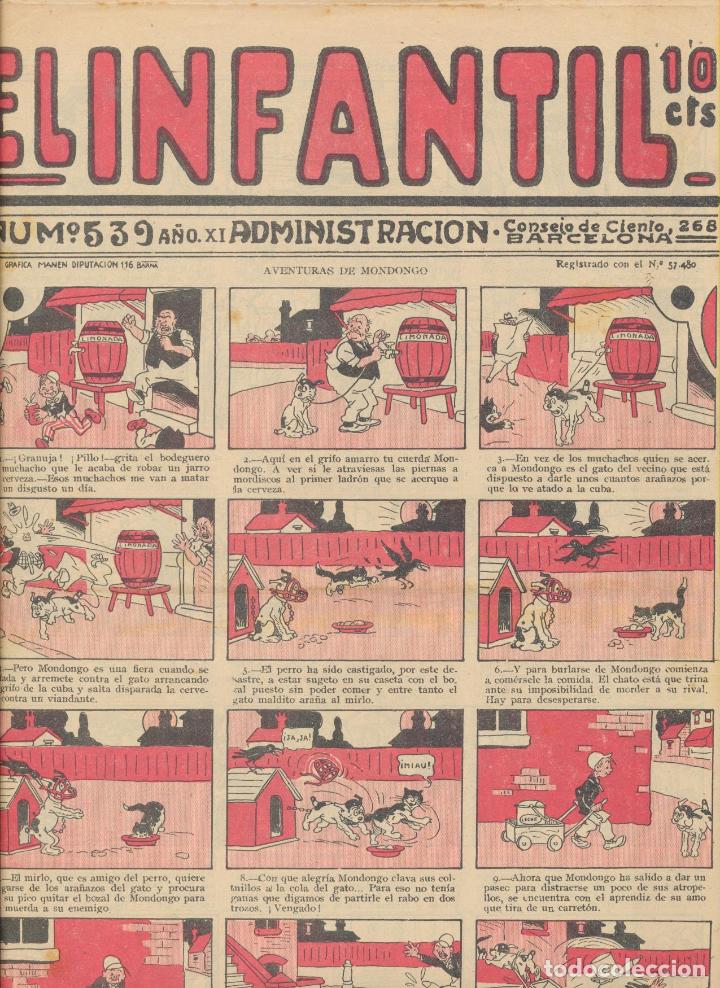 Tebeos: El Infantil n&ordm; 539. marco 1934 - Foto 1