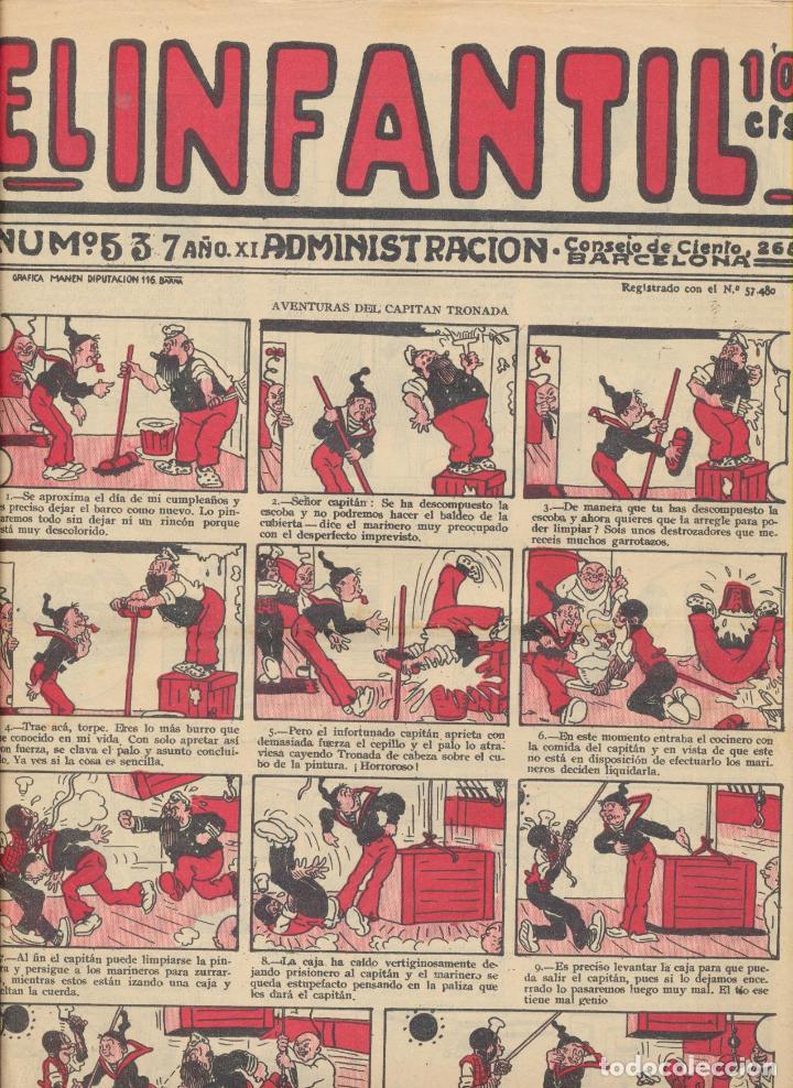 Tebeos: El Infantil n&ordm; 537. Marco 1934 - Foto 1