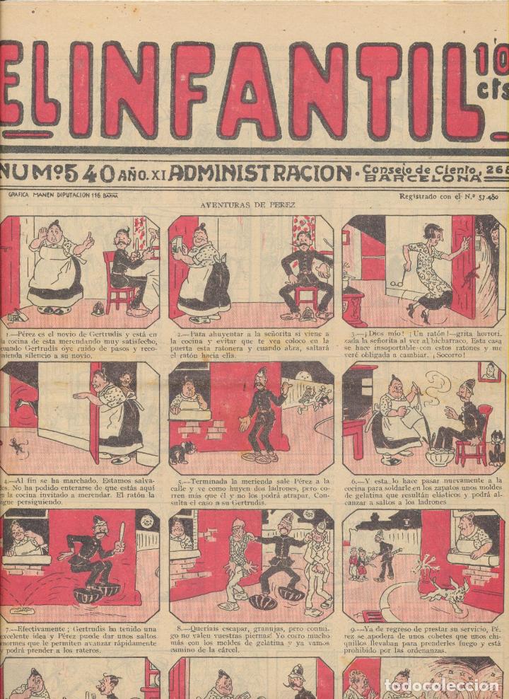 Tebeos: El Infantil n&ordm; 540. Marco 1934 - Foto 1