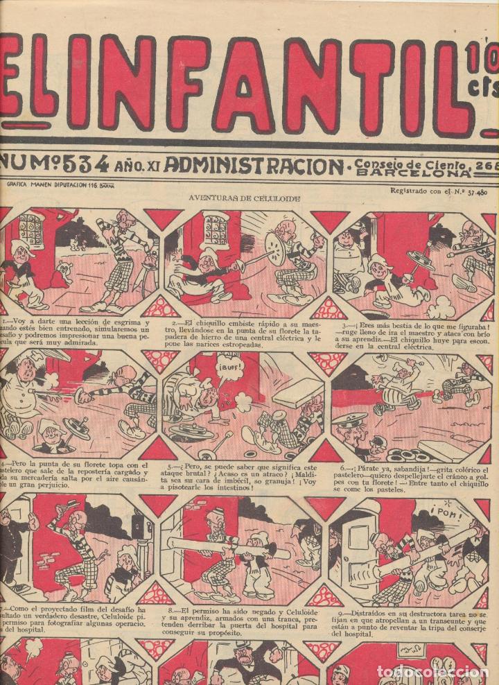Tebeos: El Infantil n&ordm; 534. Marco 1934 - Foto 1