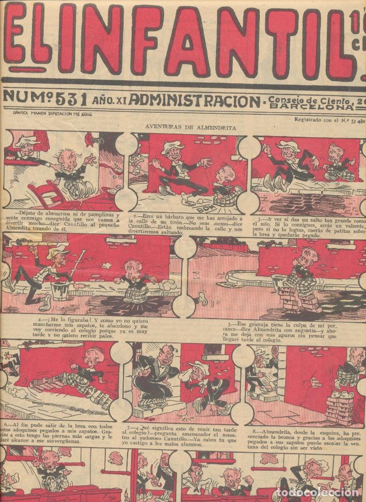 Tebeos: El Infantil n&ordm; 531. Marco 1934 - Foto 1