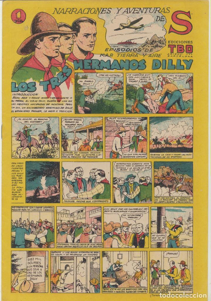 Tebeos: TBO S. Los tres hermanos Dilly. Buigas - Foto 1