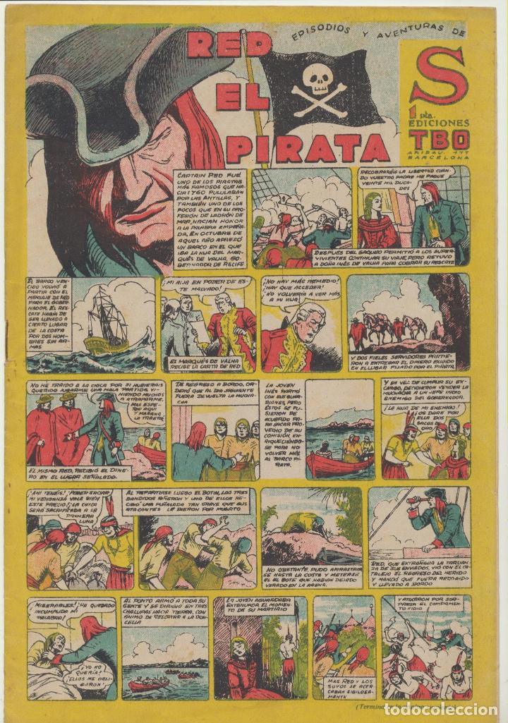 Tebeos: TBO S. Red El Pirata. Buigas - Foto 1