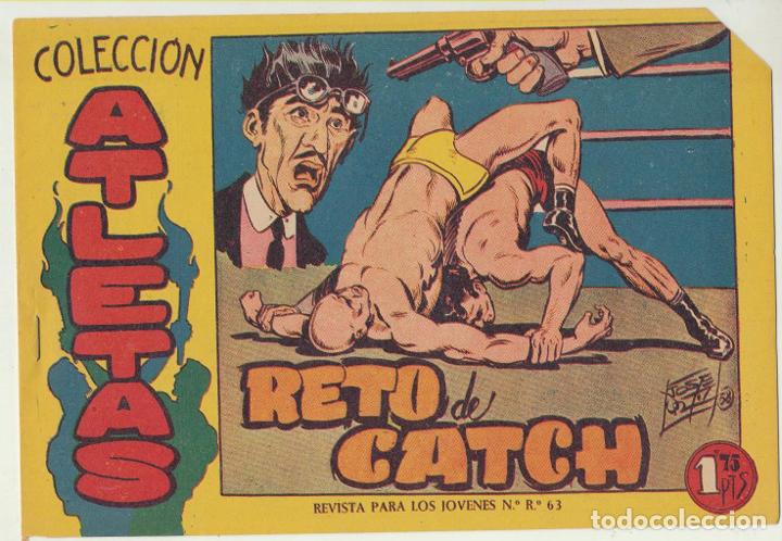 Tebeos: Atletas n&ordm; 4. Maga 1958. SIN ABRIR - Foto 1