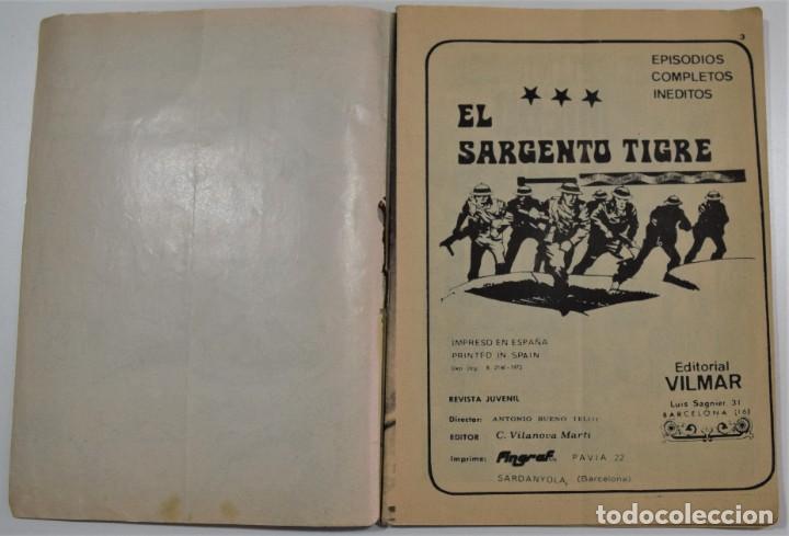 Tebeos: EL SARGENTO TIGRE Nº 42 - EDITORIAL VILMAR - Foto 3 - 253846290