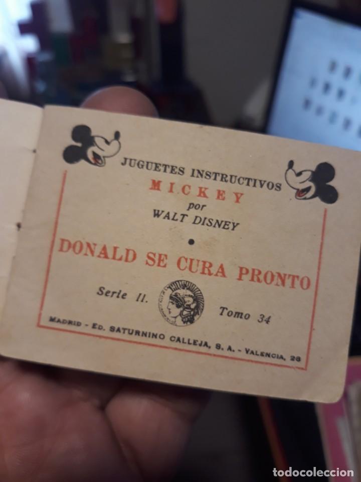 Tebeos: MINI C&Oacute;MIC.. WALT DISNEY.. DONALD. 1936 - Foto 2