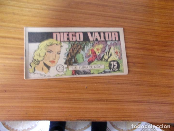 Tebeos: DIEGO VALOR N&ordm; 22 EDITA CID - Foto 1