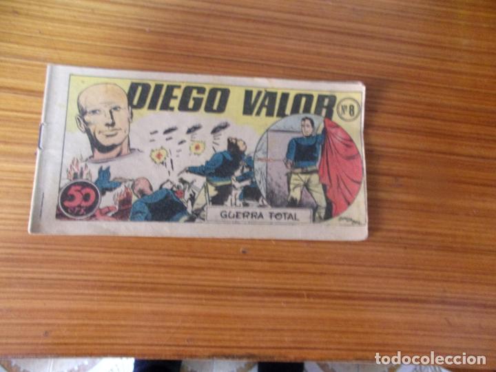 Tebeos: DIEGO VALOR N&ordm; 8 EDITA CID - Foto 1