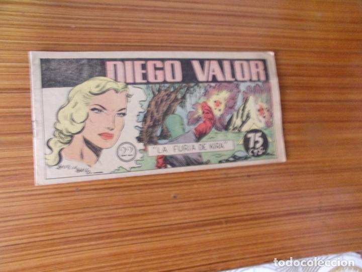 Tebeos: DIEGO VALOR N&ordm; 22 EDITA CID - Foto 1