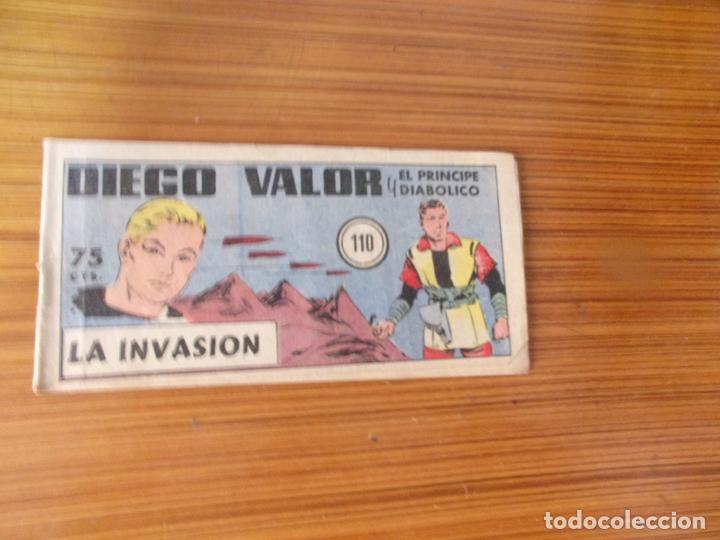 Tebeos: DIEGO VALOR N&ordm; 110 EDITA CID - Foto 1