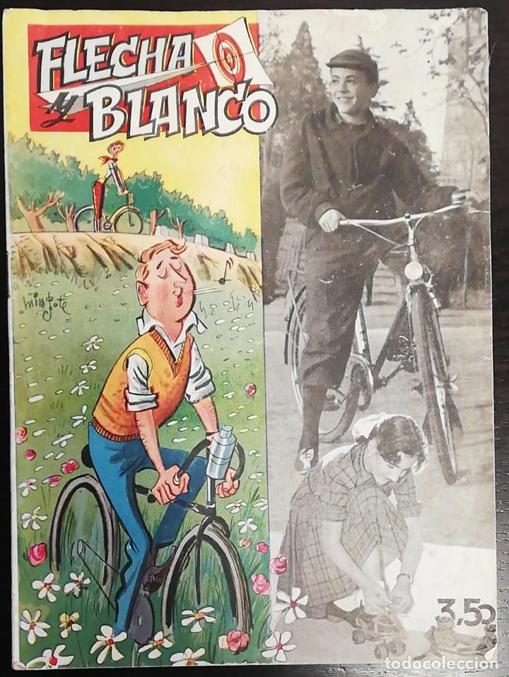 Tebeos: Flecha y Blanco n&ordm; 4. A&ntilde;o 1955 - Foto 1