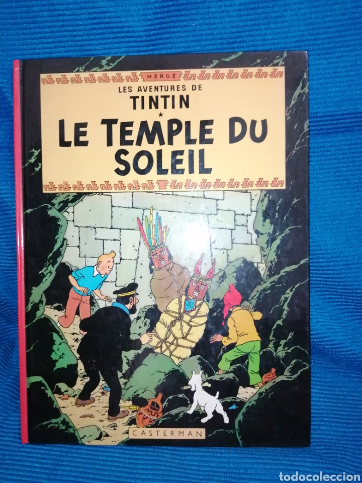 Tebeos: HERG&Eacute;, LAS AVENTURES DE TINTIN, LE TEMPLE DU SOLEIL, CASTERMAN. - Foto 1