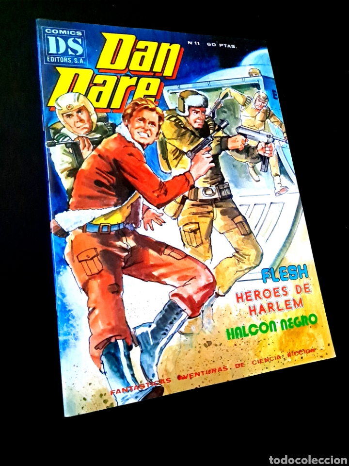 Tebeos: EXCELENTE ESTADO DAN DARE 11 EDICIONES DALMAU - Foto 1