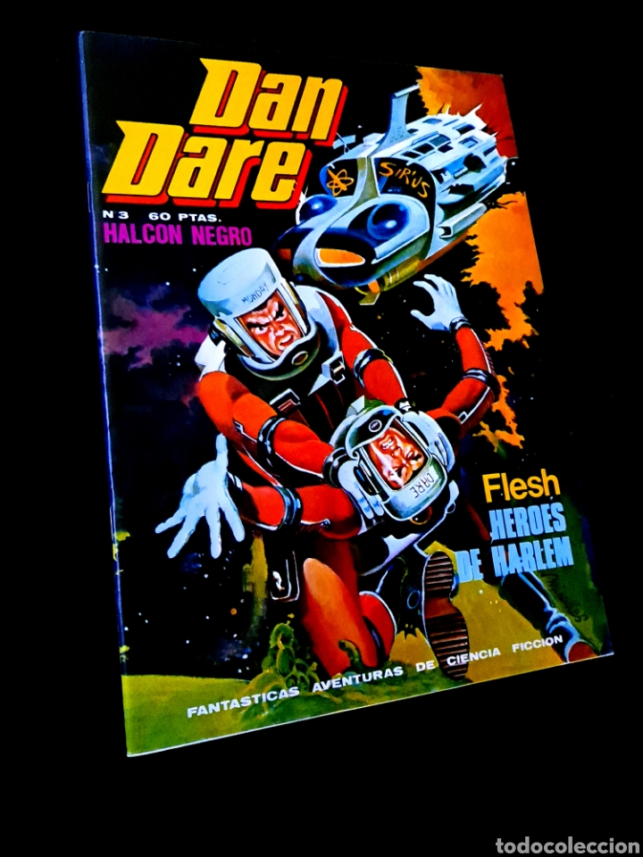 Tebeos: EXCELENTE ESTADO DAN DARE 3 EDICIONES DALMAU - Foto 1