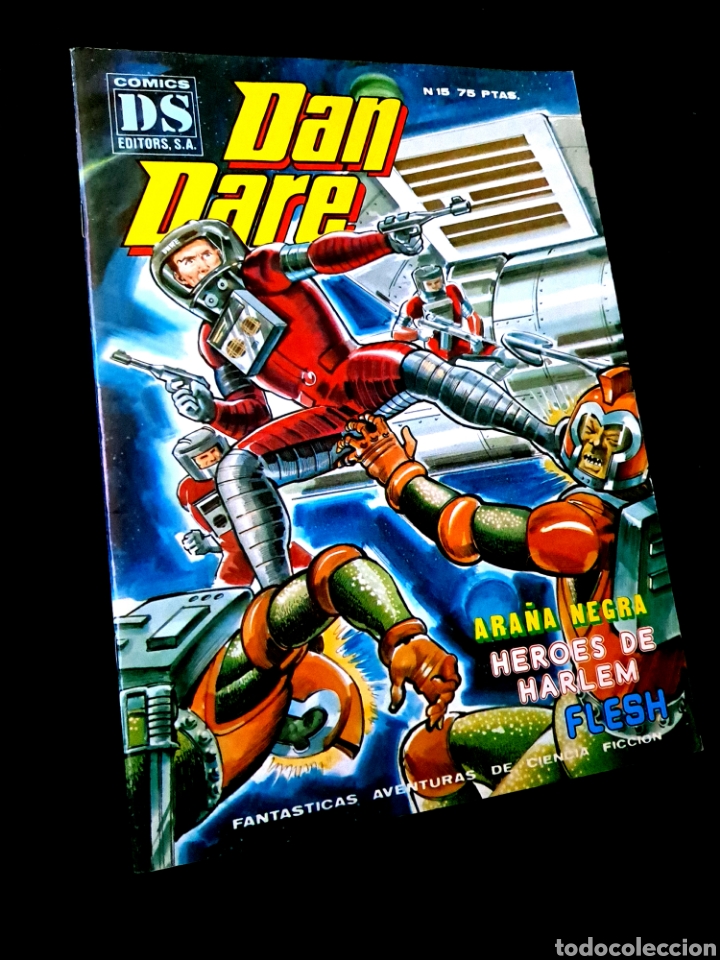 Tebeos: EXCELENTE ESTADO DAN DARE 15 EDICIONES DALMAU - Foto 1