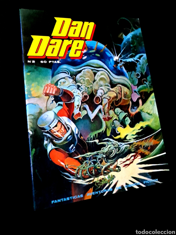 Tebeos: EXCELENTE ESTADO DAN DARE 2 EDICIONES DALMAU - Foto 1