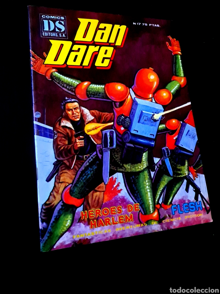 Tebeos: EXCELENTE ESTADO DAN DARE 17 EDICIONES DALMAU - Foto 1
