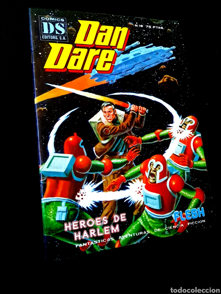 Tebeos: EXCELENTE ESTADO DAN DARE 18 EDICIONES DALMAU - Foto 1