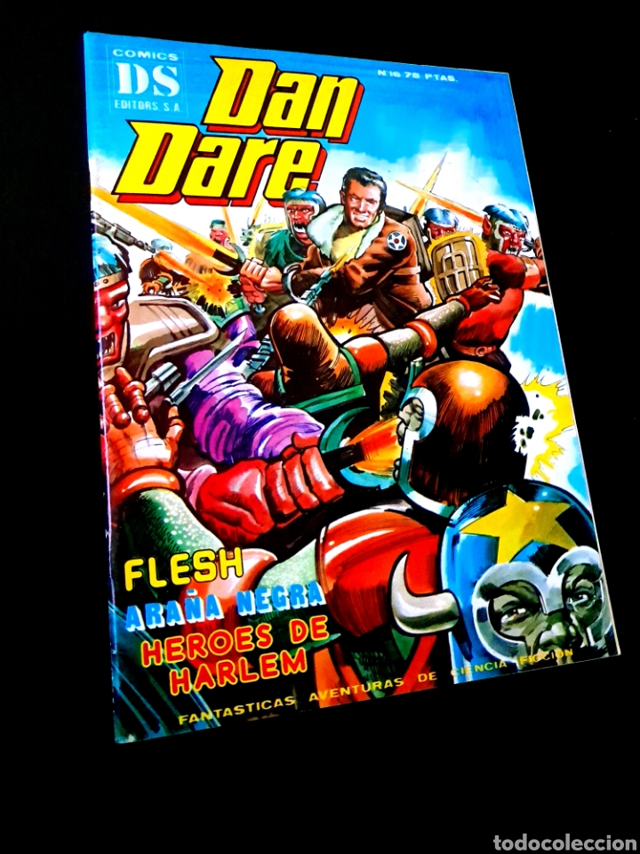 Tebeos: EXCELENTE ESTADO DAN DARE 16 EDICIONES DALMAU - Foto 1