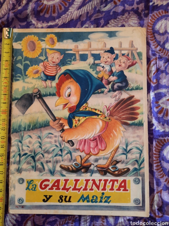 BDs: La gallinita y su ma&iacute;z. Colecci&oacute;n LL n&deg; 4.