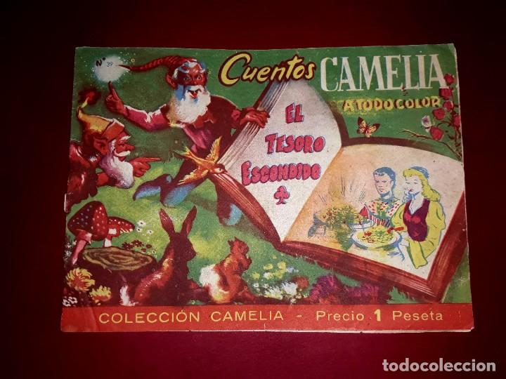 Tebeos: Cuentos Camelia El Tesoro Escondido Valor 1955 - Foto 1