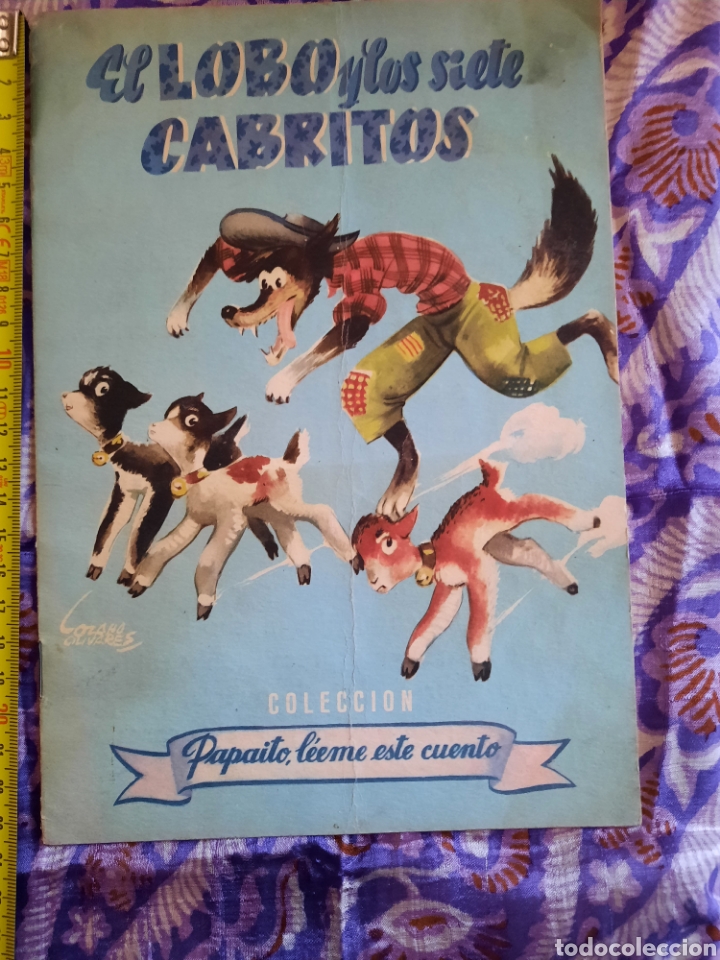 Tebeos: El lobo y los tres cabritillos. Edit. C&iacute;es Vigo.