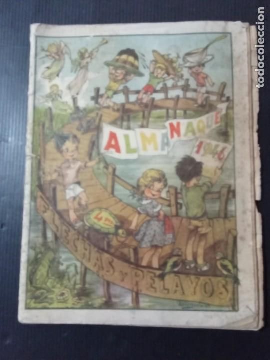 Tebeos: Almanaque de Flechas y Pelayos 1946. - Foto 1