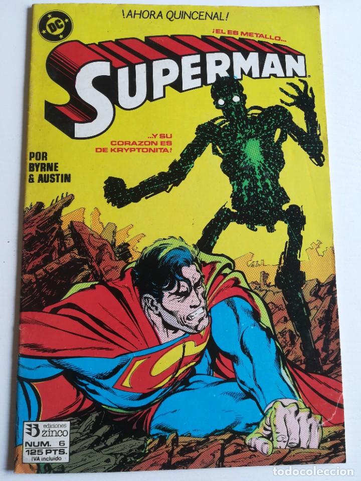 Tebeos: Superman vol.1 n&ordm; 6 Zinco John Byrne - Foto 1