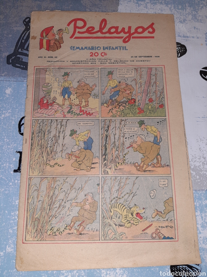Tebeos: Pelayos n&deg; 92, 1938 - Foto 1