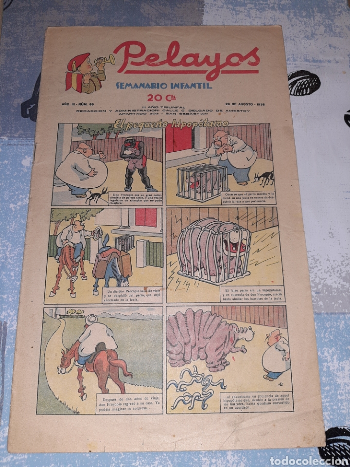 Tebeos: Pelayos n&deg; 88, 1938 - Foto 1