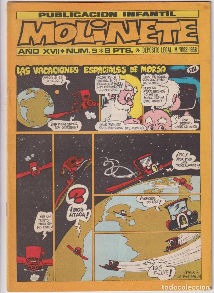Tebeos: Molinete. Dulma 1956. A&ntilde;o XVII n&ordm; 9 - Foto 1