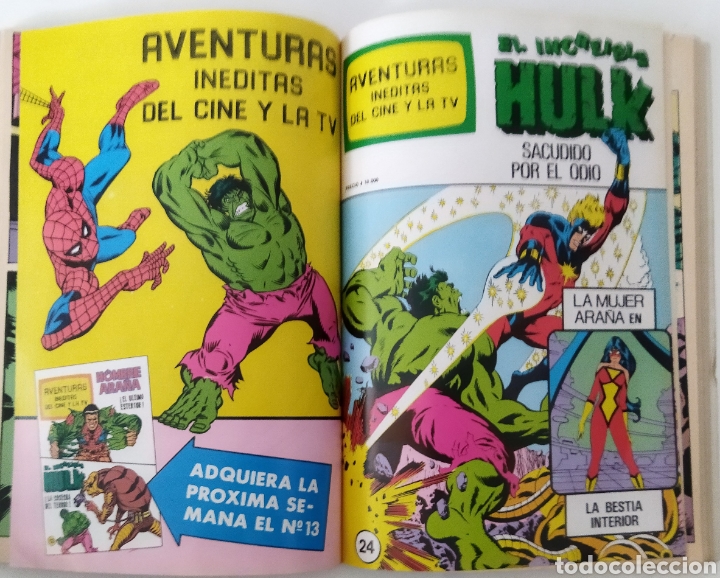 Tebeos: Superh&eacute;roes Especial Spiderman y Hulk.Ed.Surco a&ntilde;o 1981 - Foto 8
