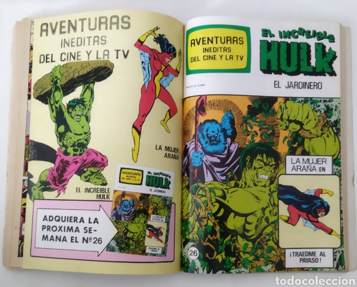 Tebeos: Superh&eacute;roes Especial Spiderman y Hulk.Ed.Surco a&ntilde;o 1981 - Foto 9