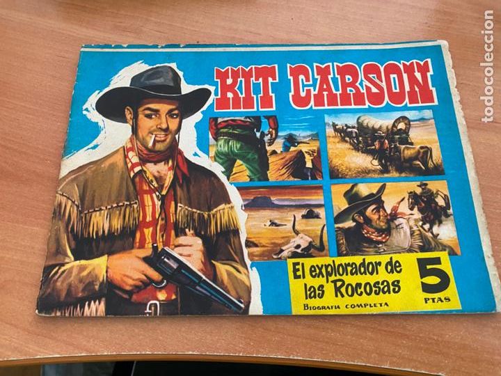 Tebeos: CUADERNOS DEL LEJANO OESTE N&ordm; 7 KIT CARSON ORIGINAL (COB74) - Foto 1