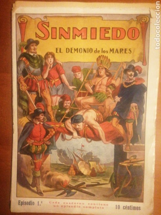 Tebeos: Sin miedo, el demonio de los mares. 50 n&uacute;meros Colecci&oacute;n completa - Foto 1