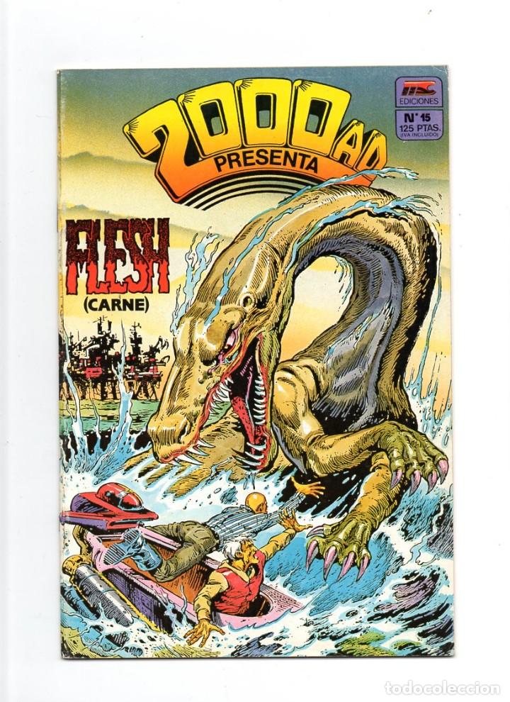 Tebeos: N&ordm; 15 FLESH (CARNE) 2000 AD. MC. EDICIONES - Foto 1