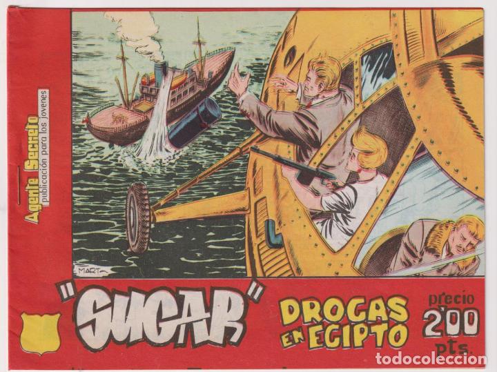 Tebeos: Sugar n&ordm; 4. Drogas en Egipto. Hispano Americana 1964 - Foto 1