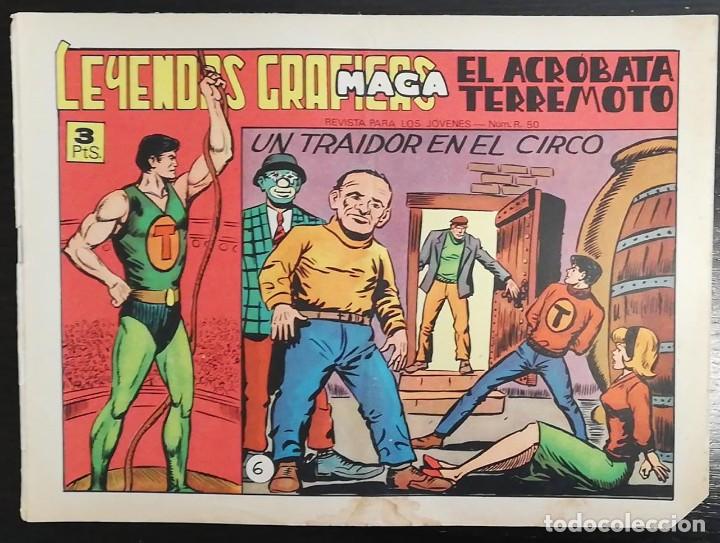 Giornalini: El Acr&oacute;bata Terremoto n&ordm; 6. Maga 1966.