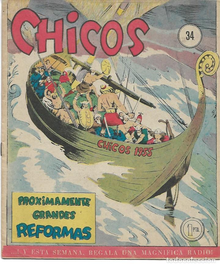 Tebeos: CHICOS (CID) NUM 34 - ORIGINAL - Foto 1