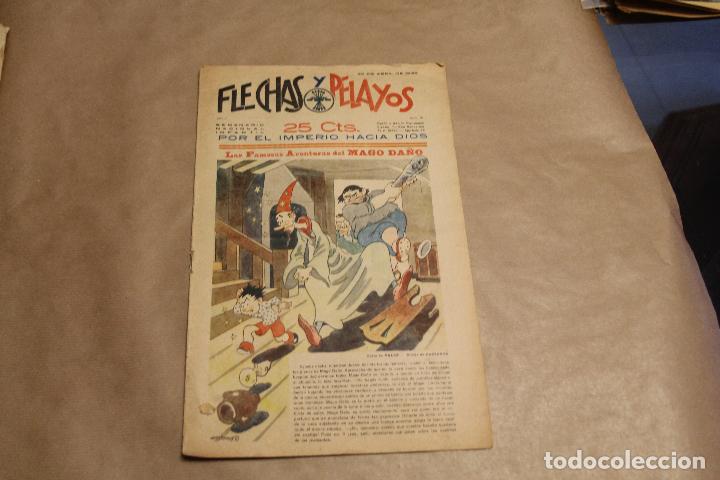 Tebeos: FLECHAS Y PELAYOS N&ordm; 21 , 25 CTS , A&Ntilde;O 1939 - Foto 1