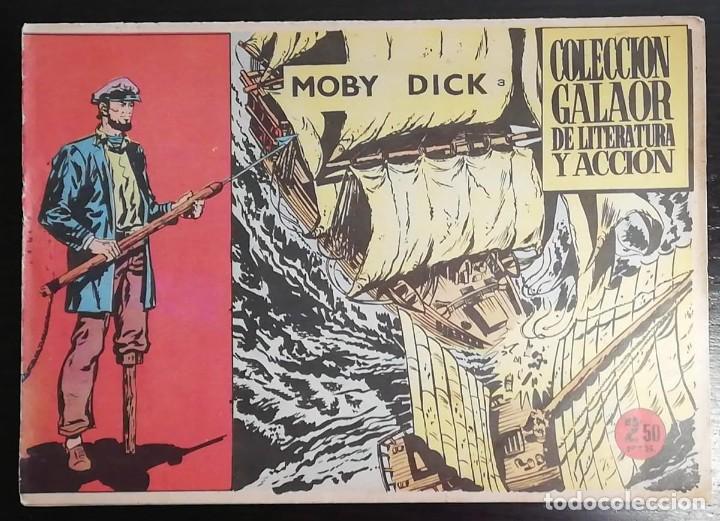 Tebeos: Moby Dick. Galaor 1965. Colecci&oacute;n Completa 4 ejemplares - Foto 5